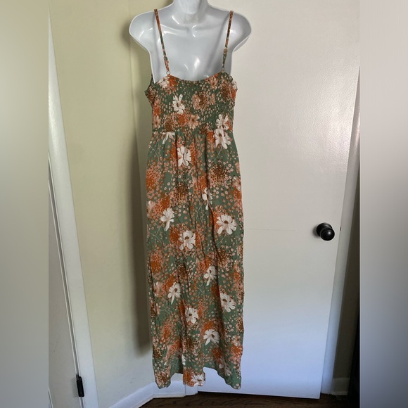 Juniors' Lily Rose Chiffon Sleeveless Molded Cup Maxi Dress - Picture 2 of 5